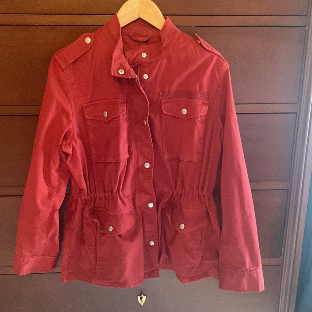 Women’s Gap Utility Jacket Size Medium - image 2